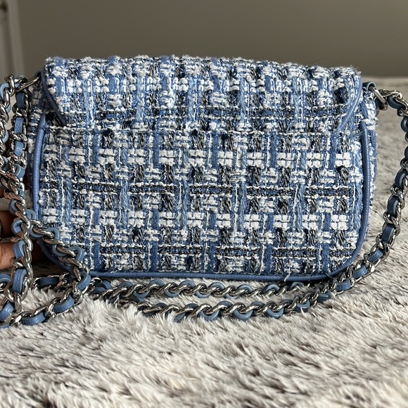 KARL LAGERFELD TWEED SHOULDER BAG‼️‼️‼️ - Picture 3 of 5